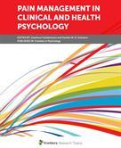 Pain Management in Clinical and Health Psychology