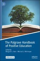 The Palgrave Handbook of Positive Education